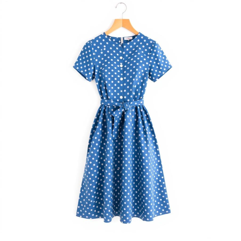 Bluebell Polka Midi
