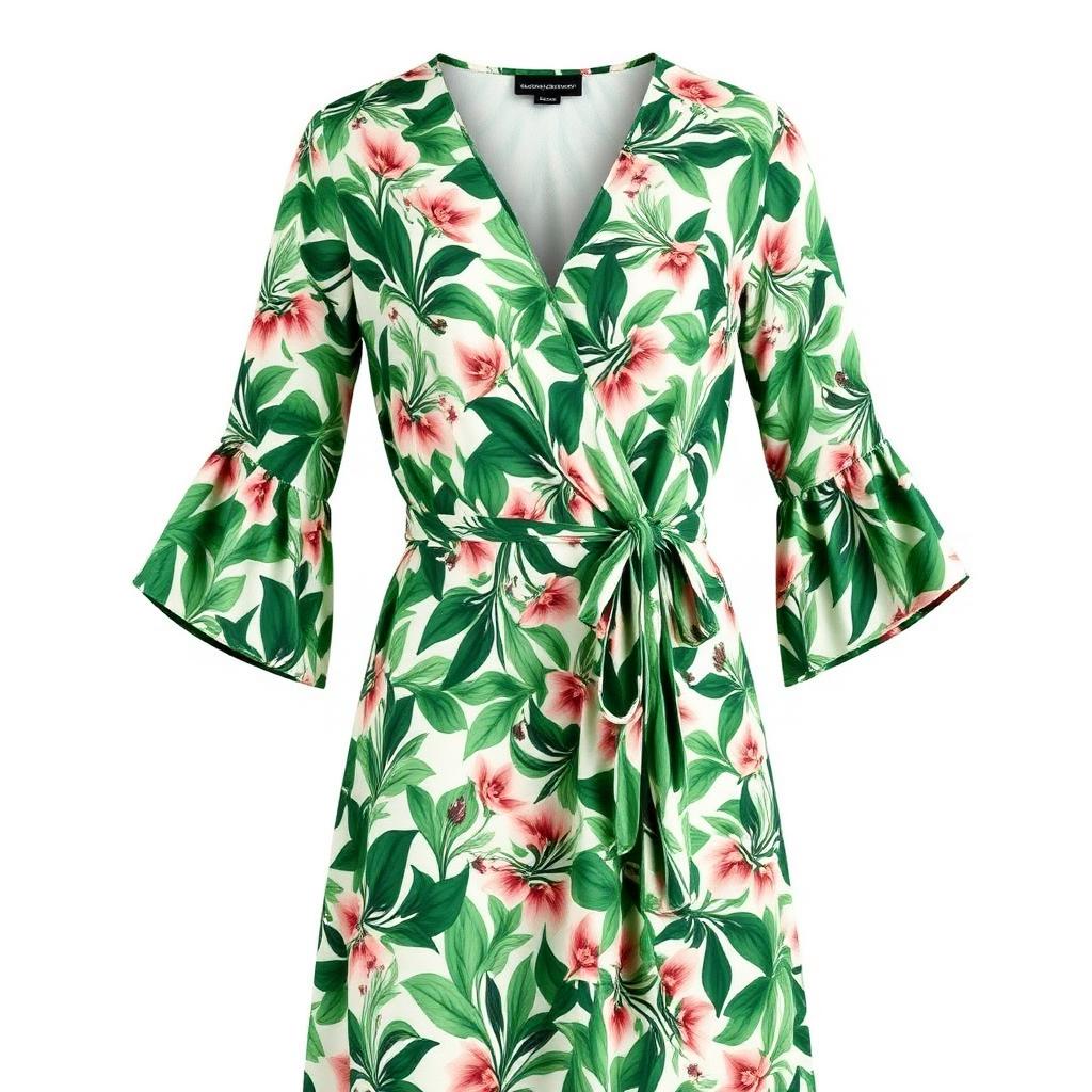 Botanical Green Wrap