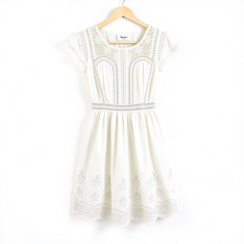 White Broderie Anglaise Mini