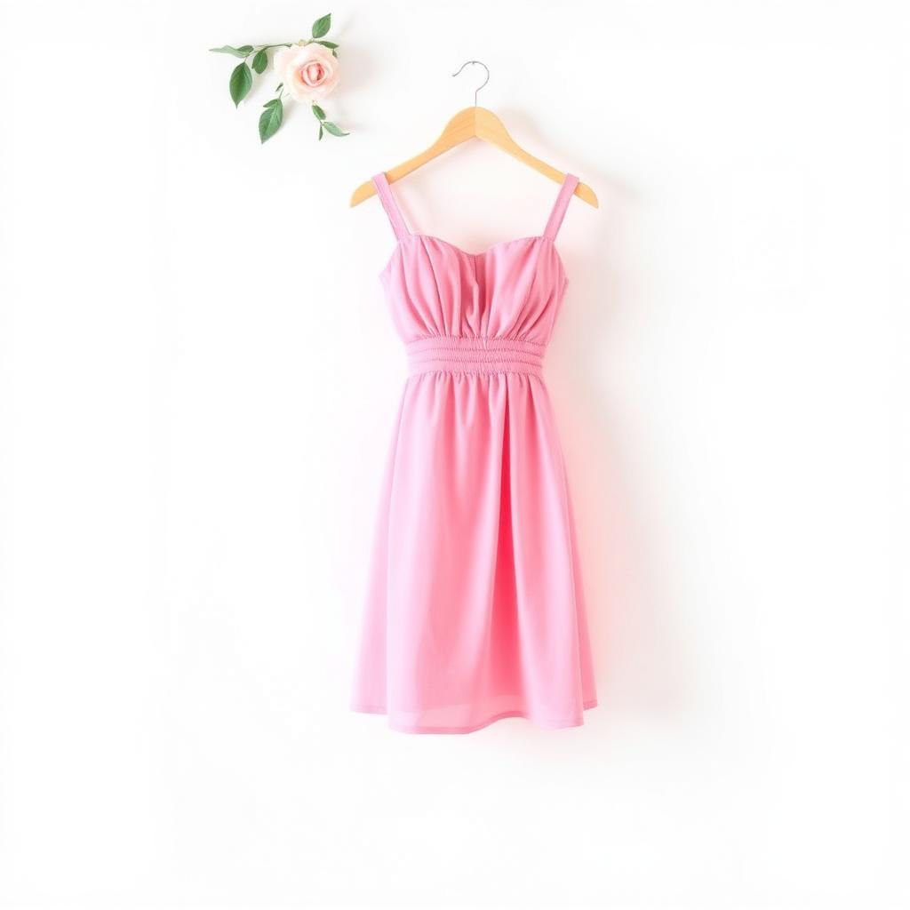 Peony Pink Mini Dress