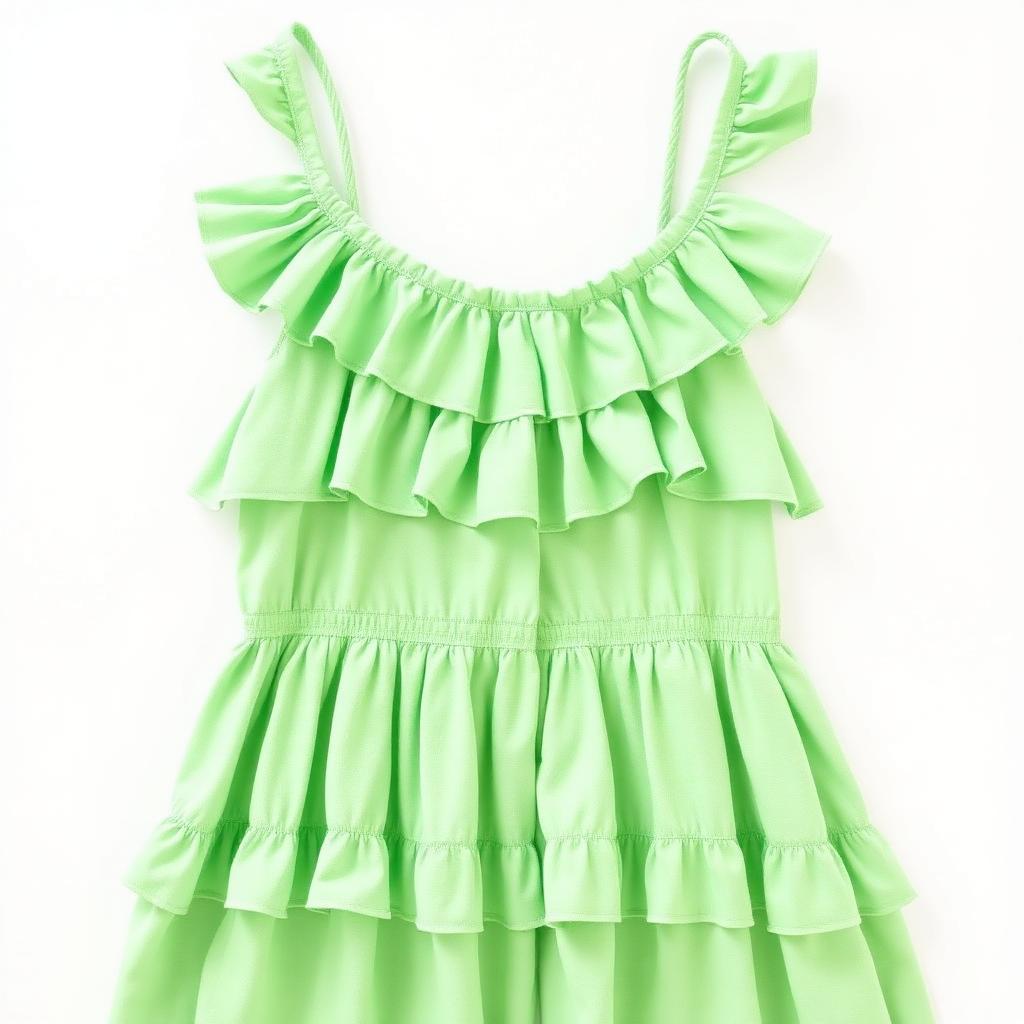 Pistachio Ruffle Sundress