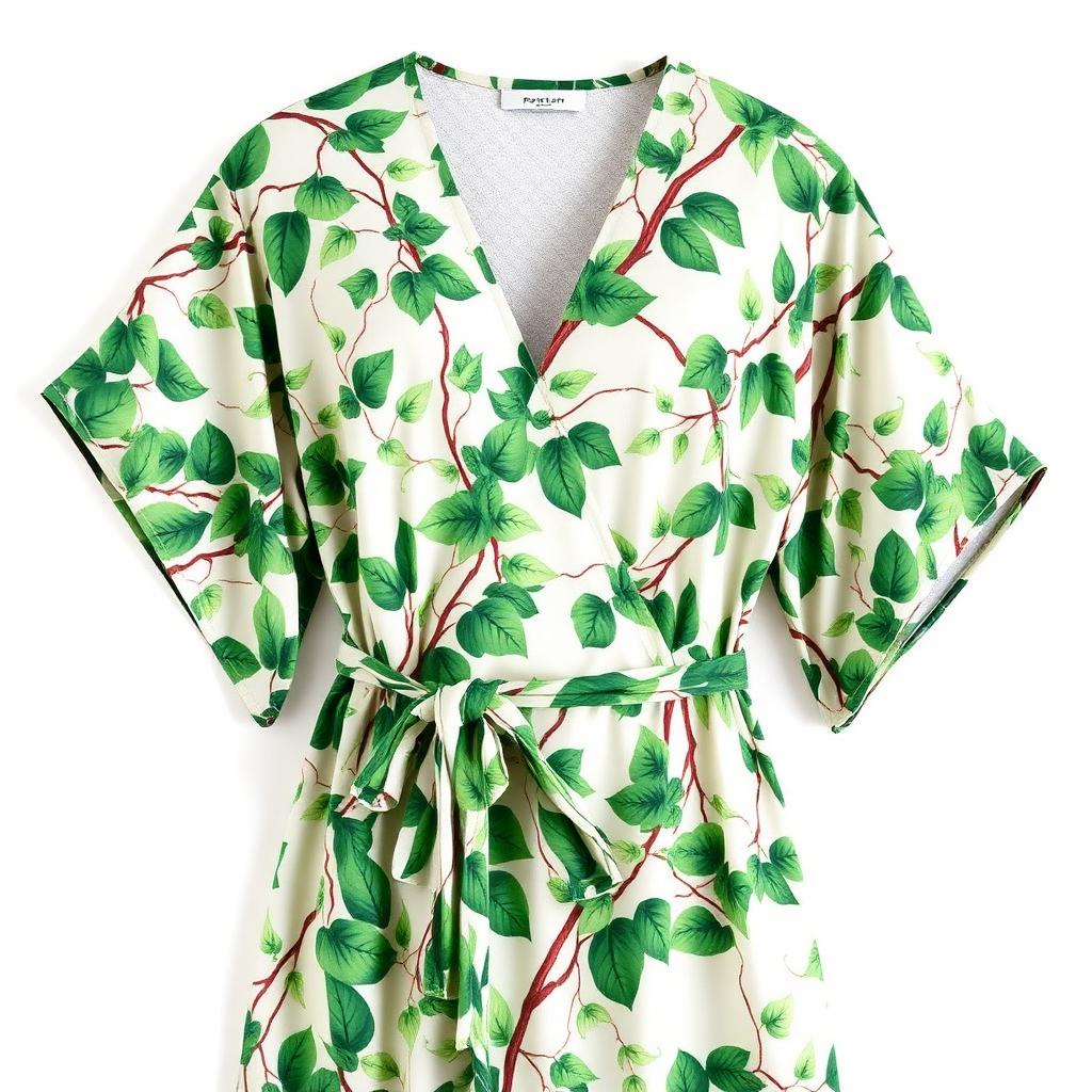 Verdant Vine Print Wrap